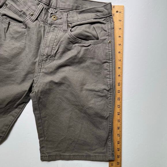 Dickies Carpenter Workwear Shorts Work Wear Cotton Shorts Gray 30 Canvas - Picture 10 of 10